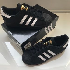 Adidas superstar ADV shoes black/white size 6